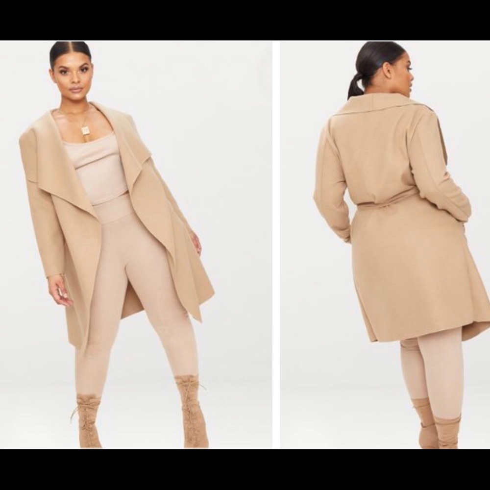 PrettyLittleThing Waterfall Coat